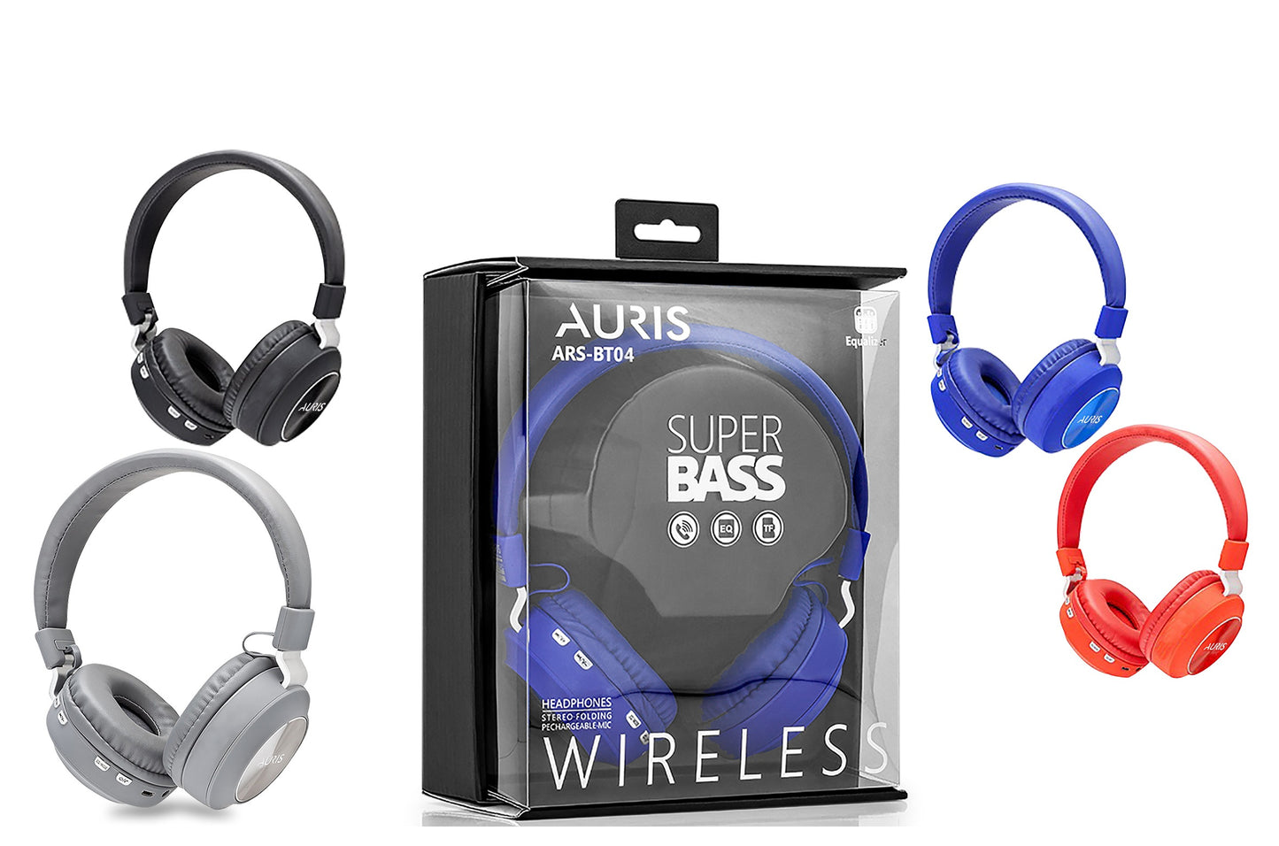Toptan Bluetooth Kulaklık | Auris BT04 Kulak Üstü