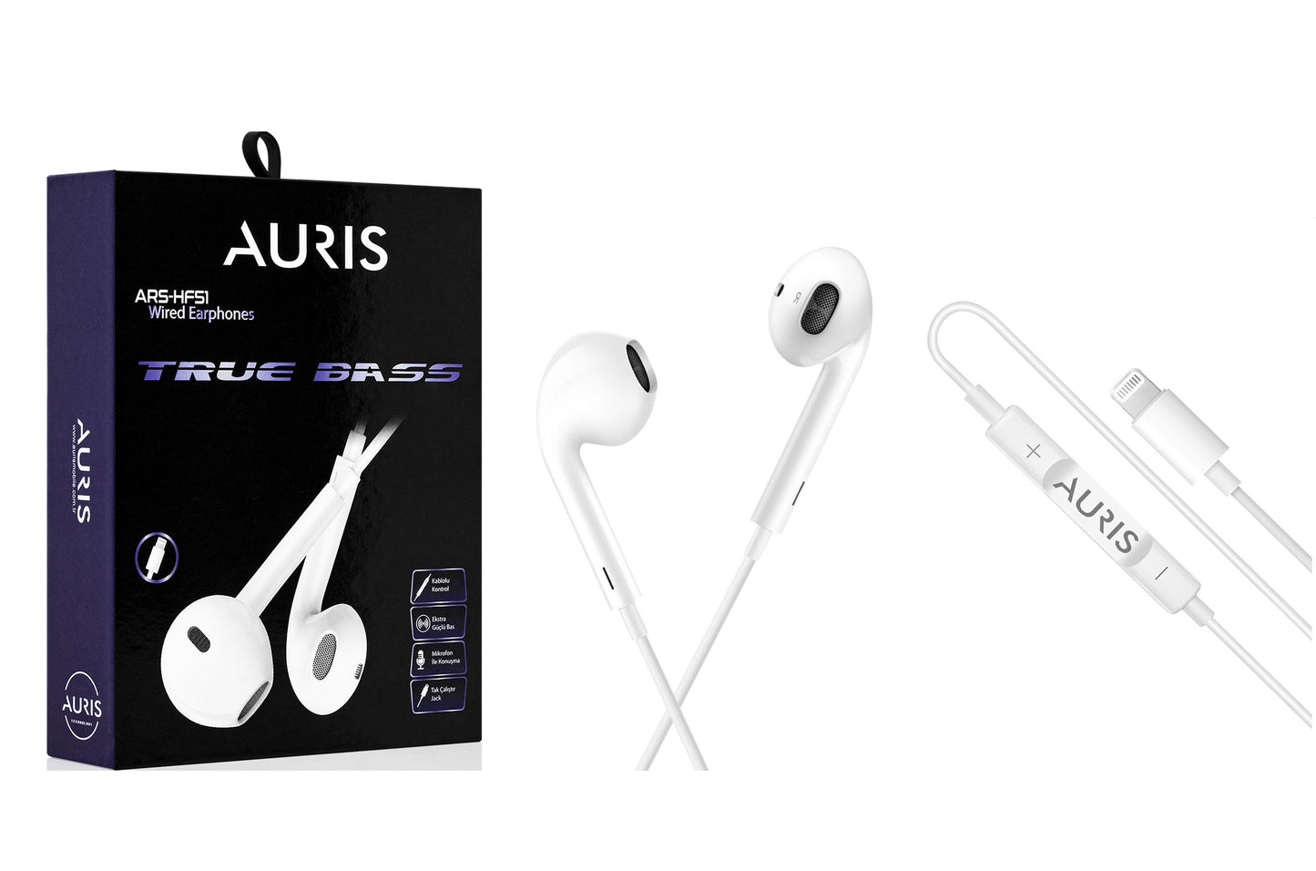 Toptan Bluetooth Kulaklık | Auris HF51 Lightning Kulaklık