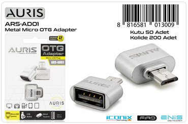 Auris Toptan AD01 Micro Otg