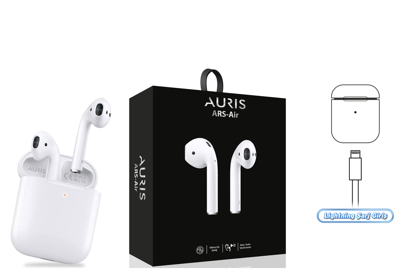 Toptan Bluetooth Kulaklık | Auris Airpods 2. Nesil
