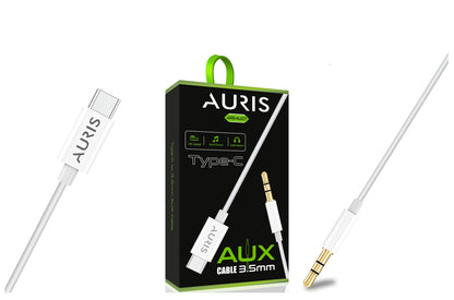 Toptan Aux Kablosu | Auris AU07 Type-C Aux Kablo