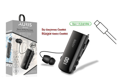 Toptan Bluetooth Kulaklık | Auris BT26 Makaralı Bluetooth Kulaklık