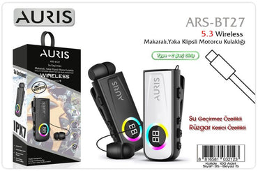 Toptan Bluetooth Kulaklık | Auris BT27 Makaralı Bluetooth Kulaklık