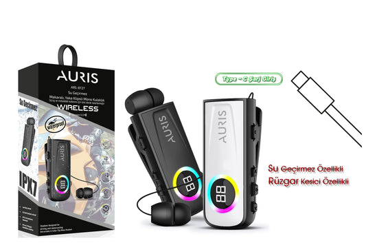 Toptan Bluetooth Kulaklık | Auris BT27 Makaralı Bluetooth Kulaklık