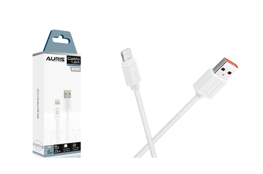 Toptan Şarj Kablosu | Auris CB14 Lightning Kablo 25cm