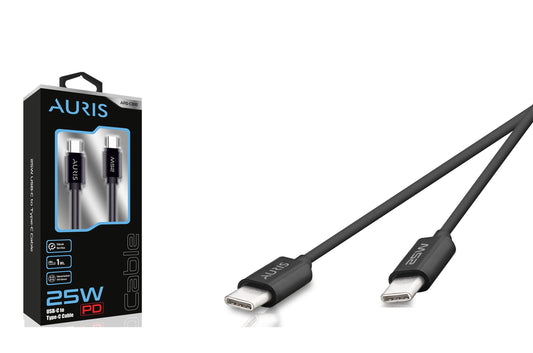 Toptan Şarj Kablosu | Auris CB18 25W Usb-C-Type-C Kablo