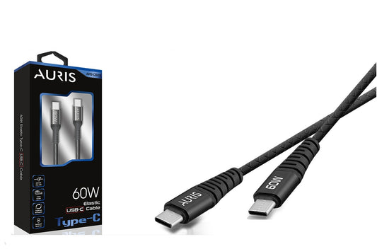 Toptan Şarj Kablosu | Auris CB29 Usb-C Type-C Metal 60W