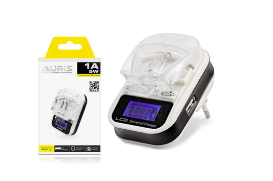 Toptan Şarj Aleti | Auris CH20 Lcd Batarya Şarj
