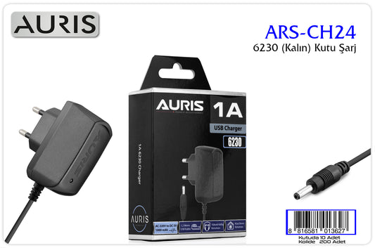 Toptan Şarj Aleti | Auris CH24 Kalın Kutu Şarj 6230