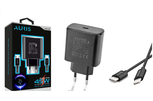 Toptan Şarj Aleti | Auris CH35 45W Type-C Set Super Fast