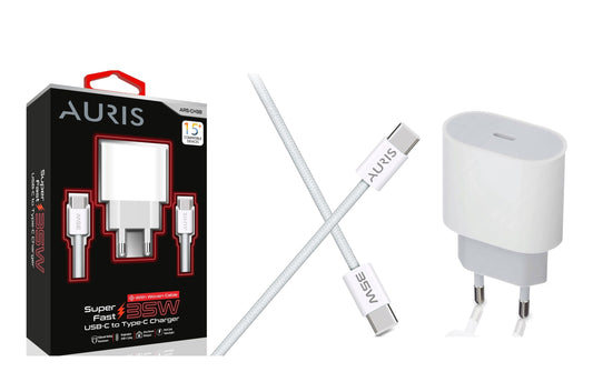 Toptan Şarj Aleti | Auris CH38 Type-C Set 35W ( i15 )