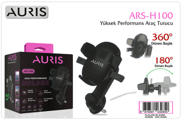 Toptan Telefon Tutucu | Auris H100 Araç İçi Telefon Tutucu