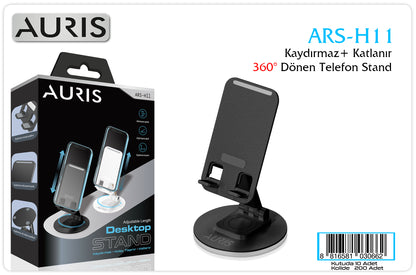 Toptan Telefon Tutucu | Auris H11 Masa İçin Telefon Tutucu