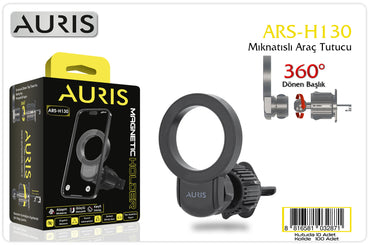 Toptan Telefon Tutucu | Auris H130 Araç İçi Telefon Tutucu