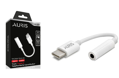 Toptan Kulaklık Çevirici | Auris JA01 Type-C Jack