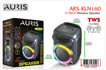 Toptan Müzik Çalar | Auris KLN160 Speaker 4 inç
