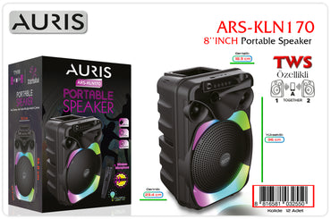 Toptan Müzik Çalar | Auris KLN170 Speaker 8 inç