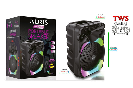 Toptan Müzik Çalar | Auris KLN170 Speaker 8 inç