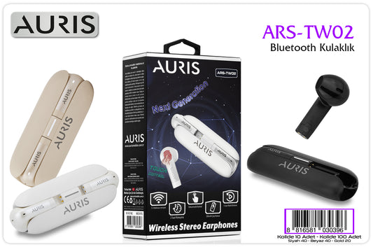 Toptan Bluetooth Kulaklık | Auris TW02 Airpods
