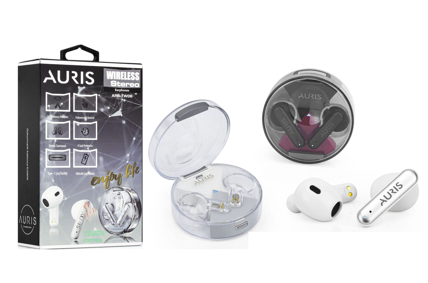 Toptan Bluetooth Kulaklık | Auris TW06 Airpods