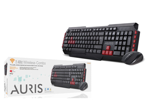 Toptan Klavye | Auris WKC10 Wireless Set Klavye ve Mouse